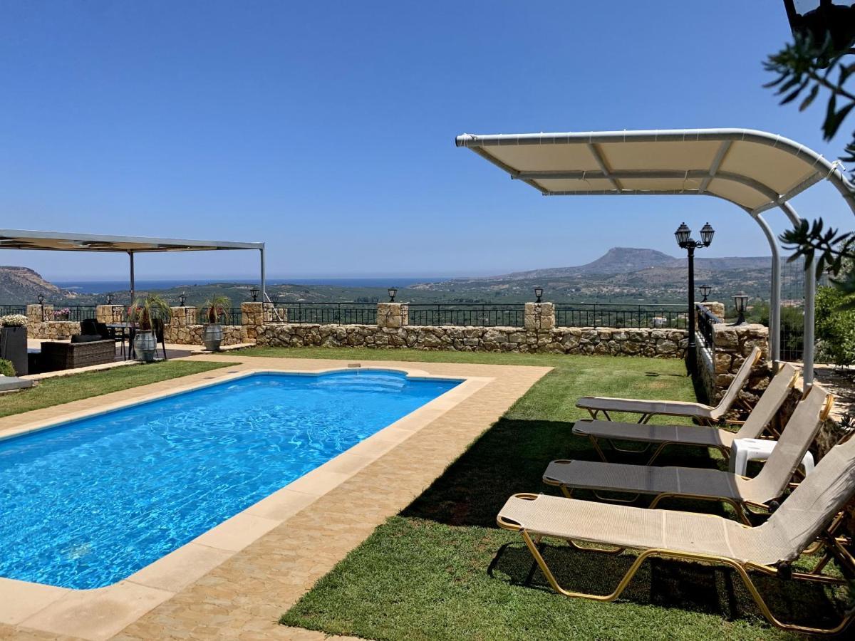 Villa Vangelis Stylos Crete Samonás Eksteriør billede