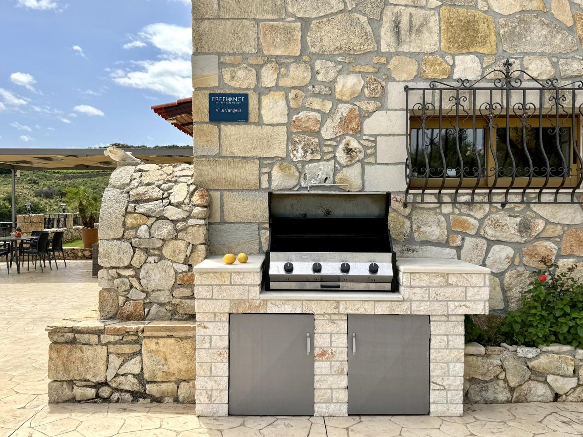 Villa Vangelis Stylos Crete Samonás Eksteriør billede