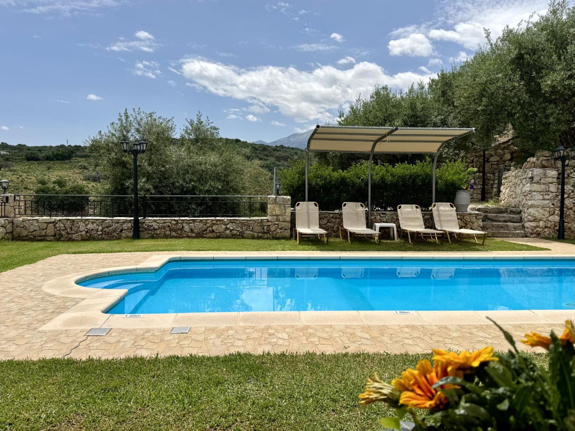 Villa Vangelis Stylos Crete Samonás Eksteriør billede